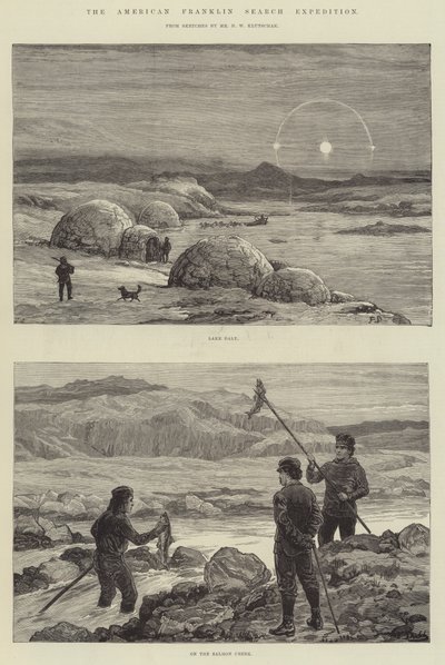 アメリカのフランクリン探検隊 作： Frank Dadd